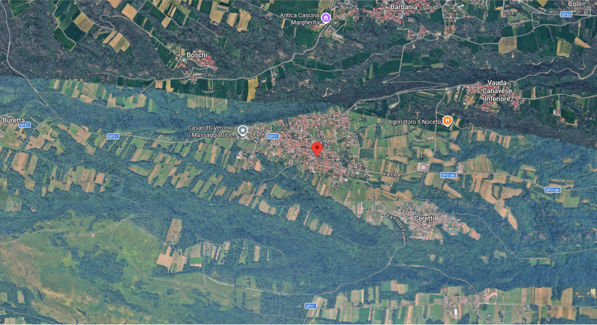 ABITAZIONE ALL’ASTA A VAUDA CANAVESE IN VIA CASTAGNERI 19