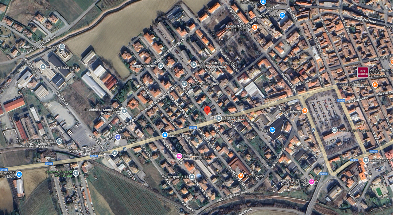 STABILE ALL’ ASTA A NIZZA MONFERRATO IN VIA ZARA 32