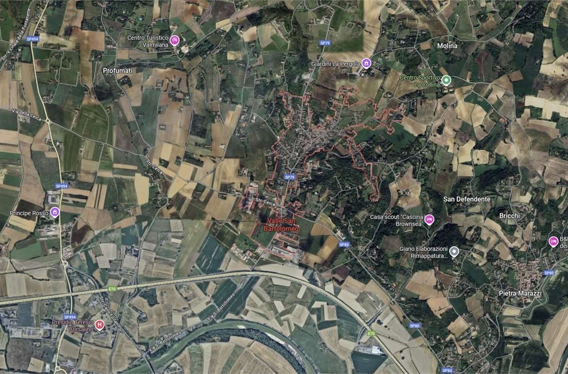 TERRENI ALL’ASTA AD ALESSANDRIA IN VALLE SAN BARTOLOMEO