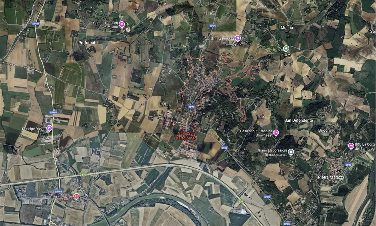 TERRENI ALL’ASTA AD ALESSANDRIA IN VALLE SAN BARTOLOMEO