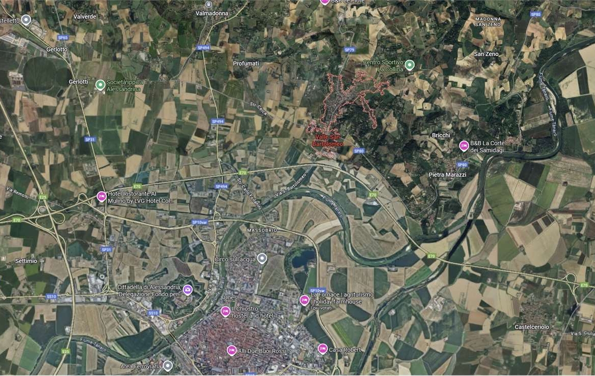 TERRENI ALL’ASTA AD ALESSANDRIA IN VALLE SAN BARTOLOMEO