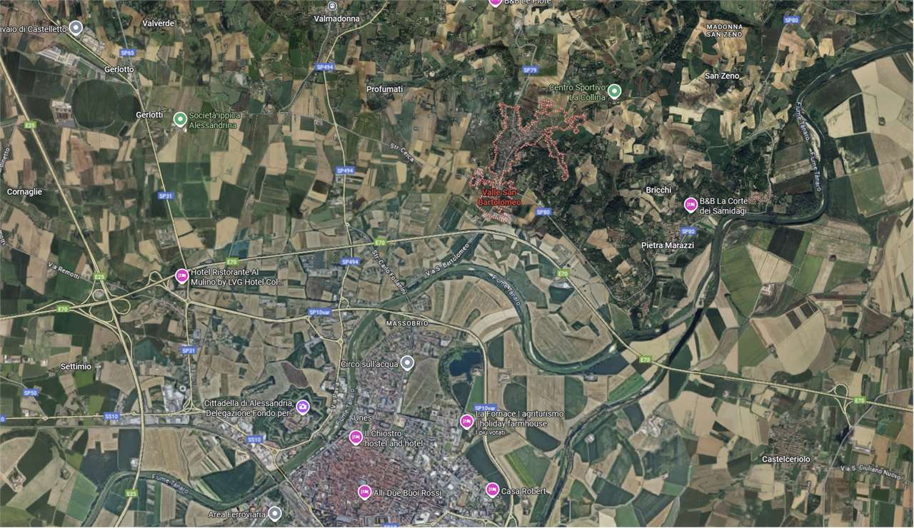 TERRENI ALL’ASTA AD ALESSANDRIA IN VALLE SAN BARTOLOMEO