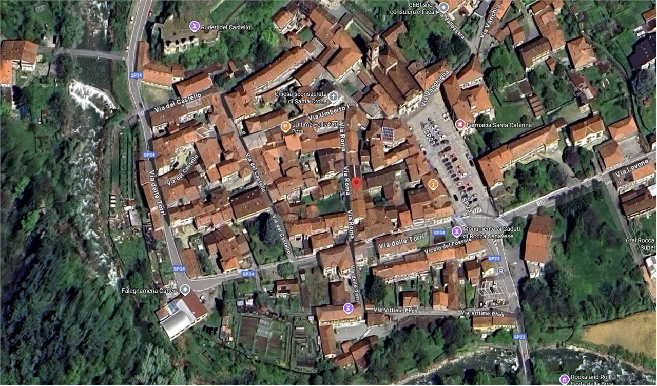 ABITAZIONE ALL’ASTA A ROCCA CANAVESE IN VIA ROMA 6