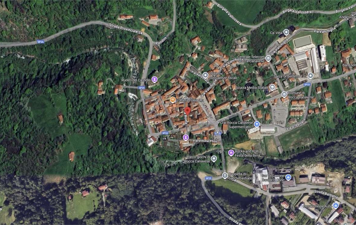 ABITAZIONE ALL’ASTA A ROCCA CANAVESE IN VIA ROMA 6
