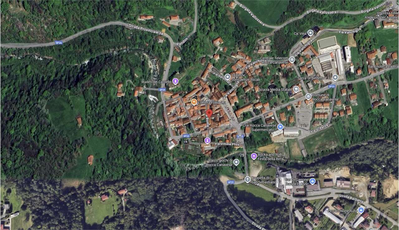 ABITAZIONE ALL’ASTA A ROCCA CANAVESE IN VIA ROMA 6