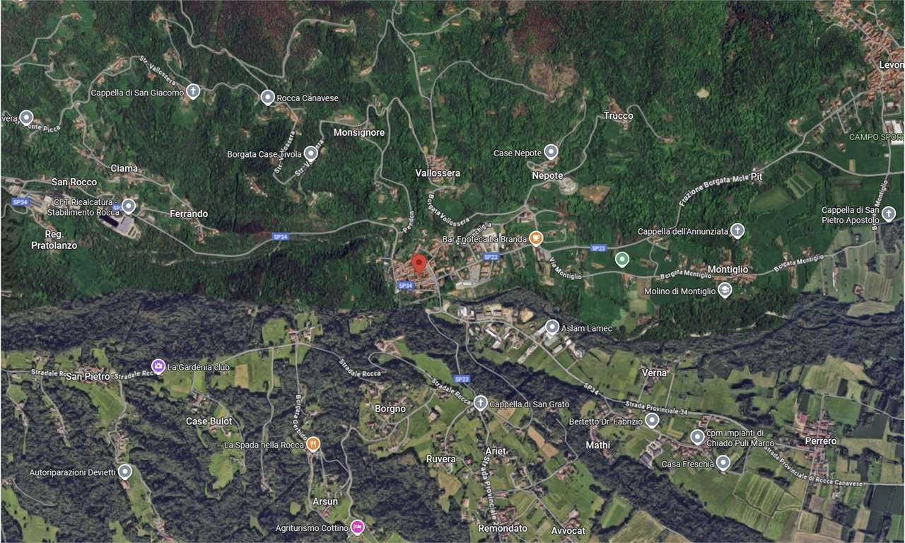 ABITAZIONE ALL’ASTA A ROCCA CANAVESE IN VIA ROMA 6