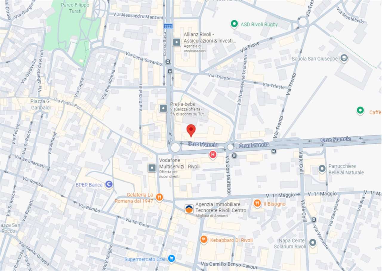 MAGAZZINO ALL’ASTA A RIVOLI IN CORSO FRANCIA 1