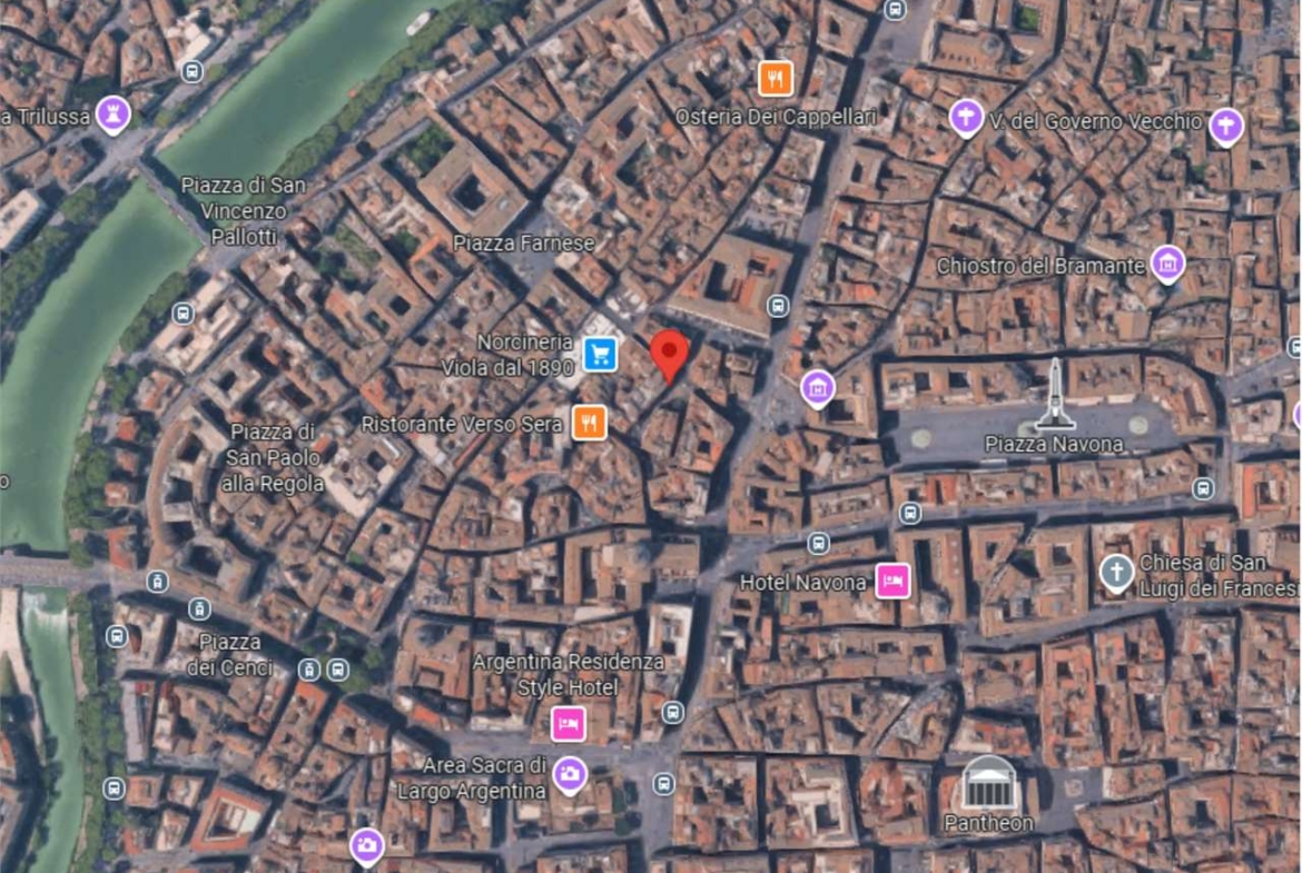 ABITAZIONE ALL’ASTA A ROMA IN P.ZZA DEL TEATRO DI POMPEO
