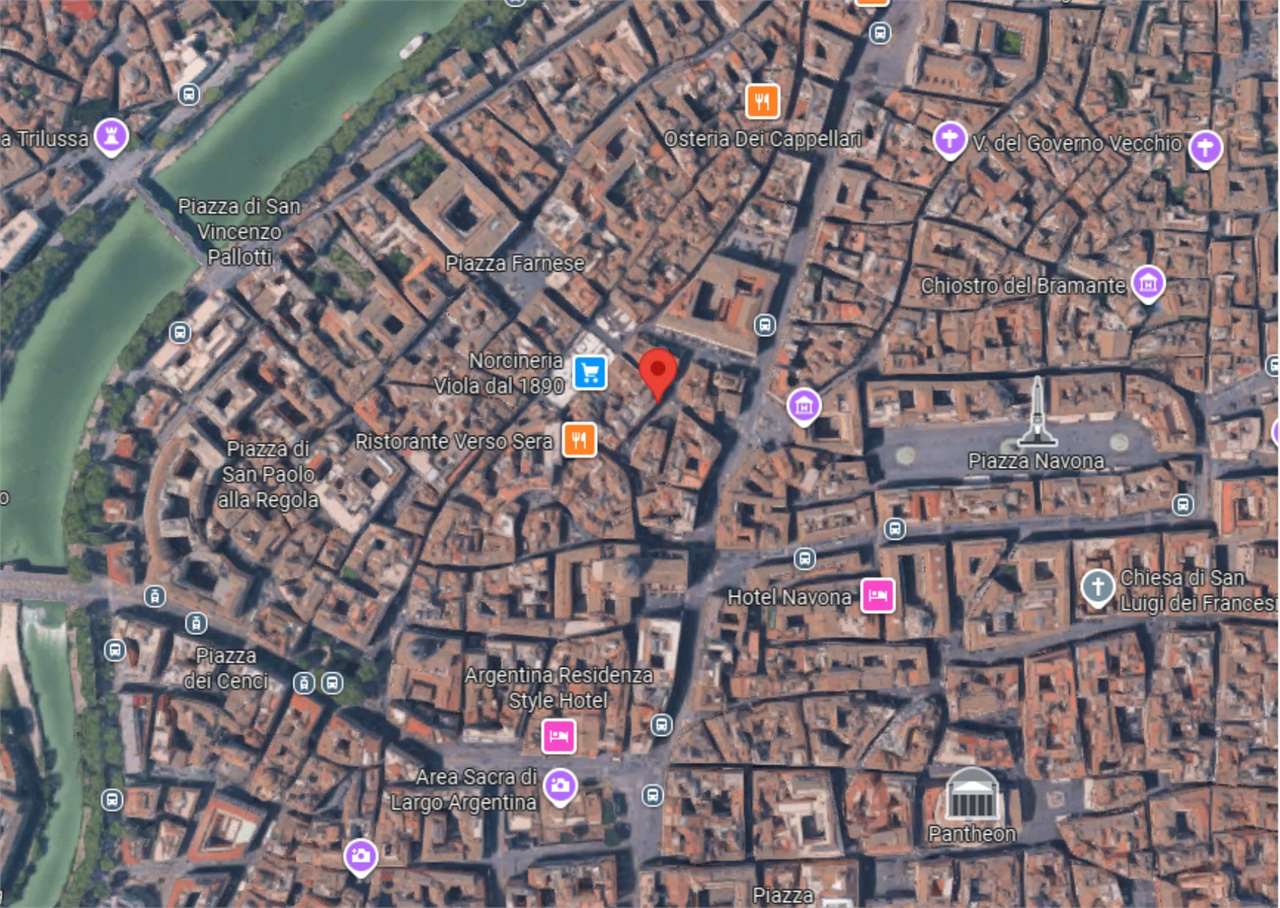 ABITAZIONE ALL’ASTA A ROMA IN P.ZZA DEL TEATRO DI POMPEO