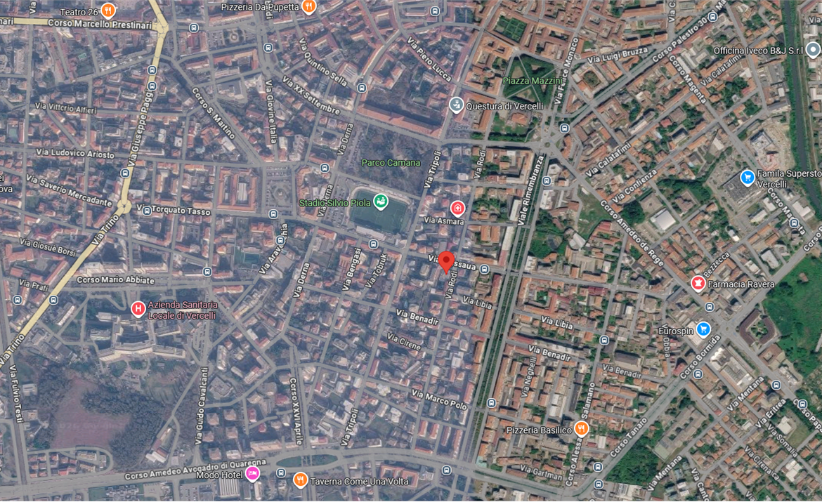 ABITAZIONE ALL’ASTA A VERCELLI IN VIA RODI 22/A