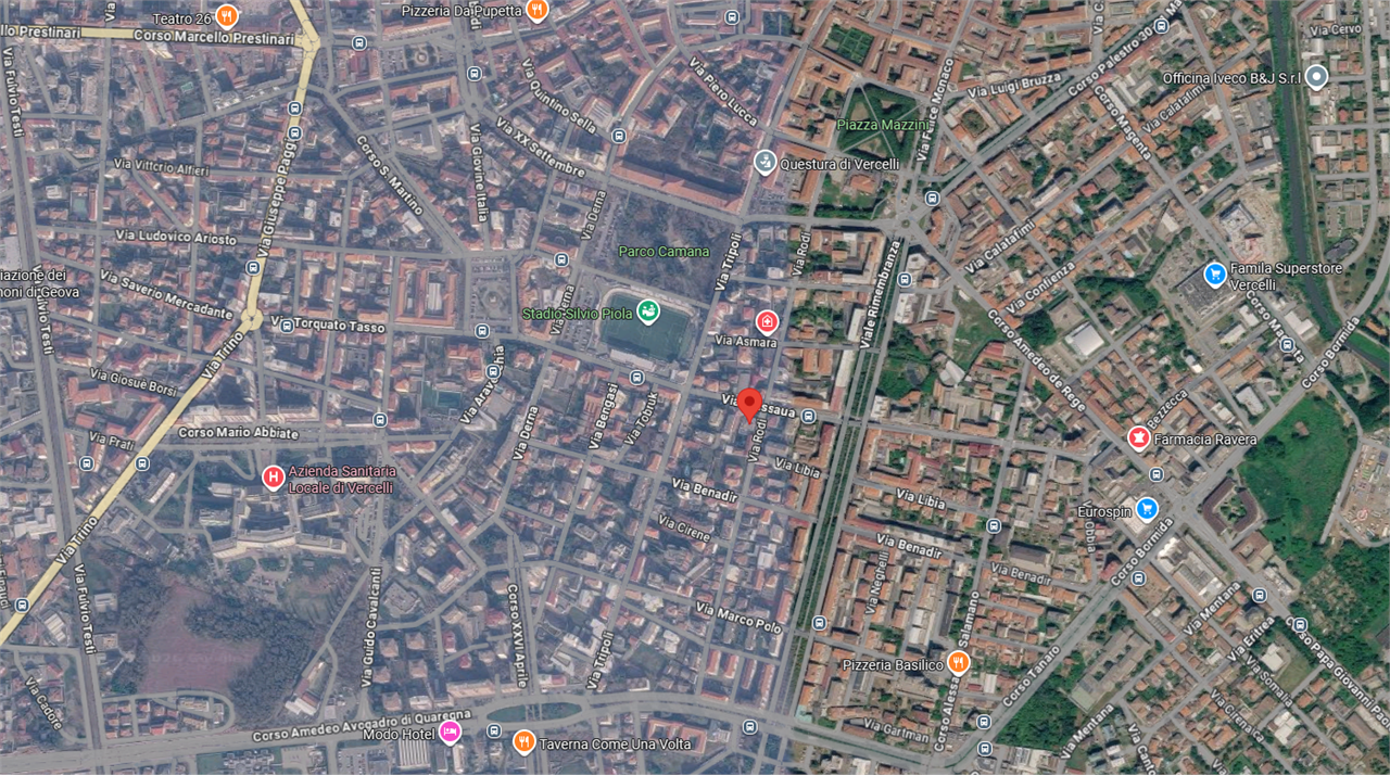 ABITAZIONE ALL’ASTA A VERCELLI IN VIA RODI 22/A