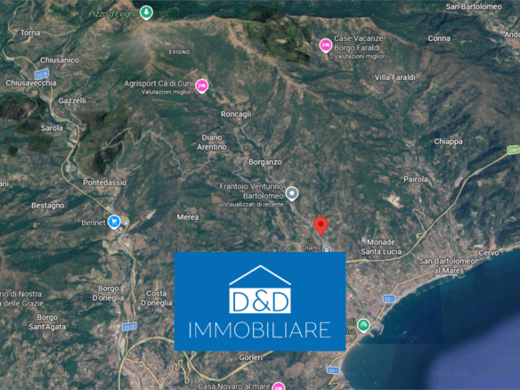 ABITAZIONE ALL’ASTA A DIANO S. PIETRO IN STRADA PRIVATA DELLE ROSE