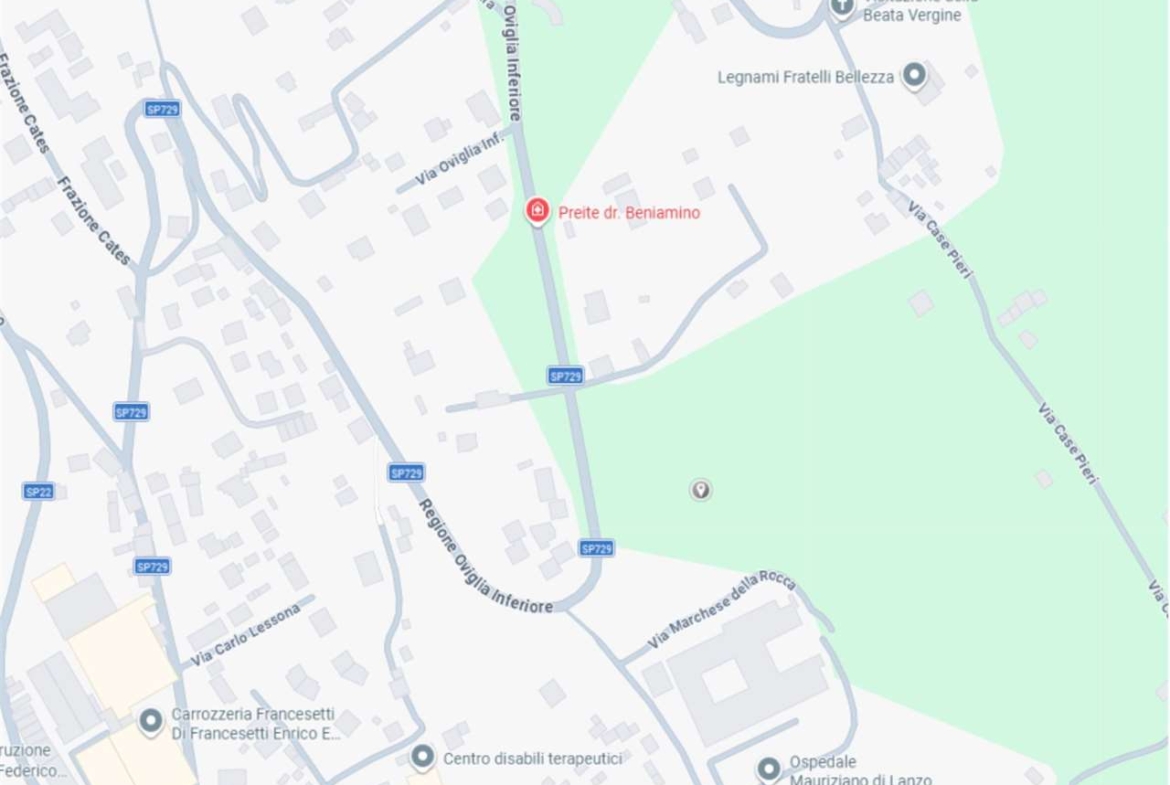 TERRENO ALL’ASTA A LANZO TORINESE IN REGIONE OVIGLIA INFERIORE