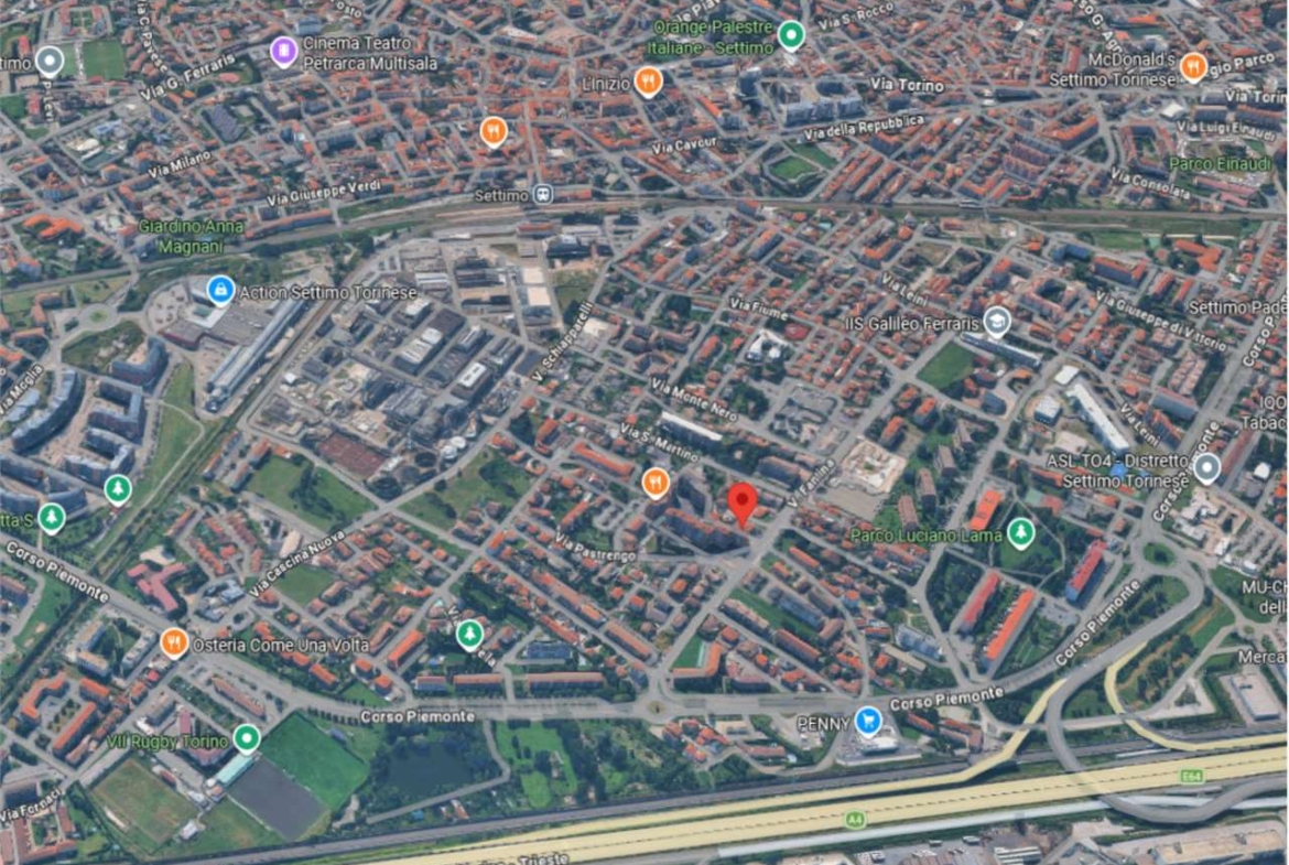 ABITAZIONE ALL’ASTA A SETTIMO TORINESE IN VIA VILLAFRANCA 25 BIS