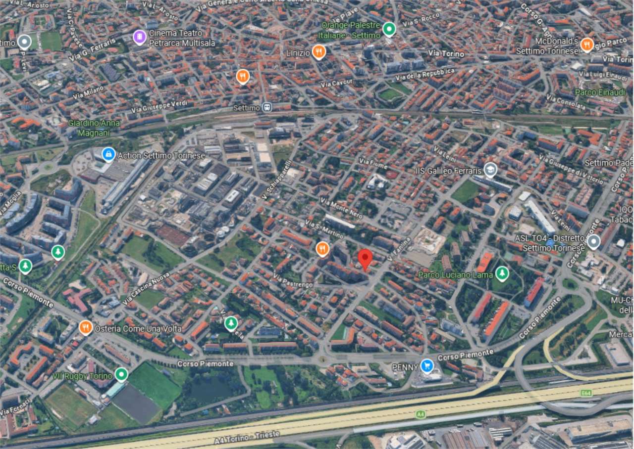 ABITAZIONE ALL’ASTA A SETTIMO TORINESE IN VIA VILLAFRANCA 25 BIS