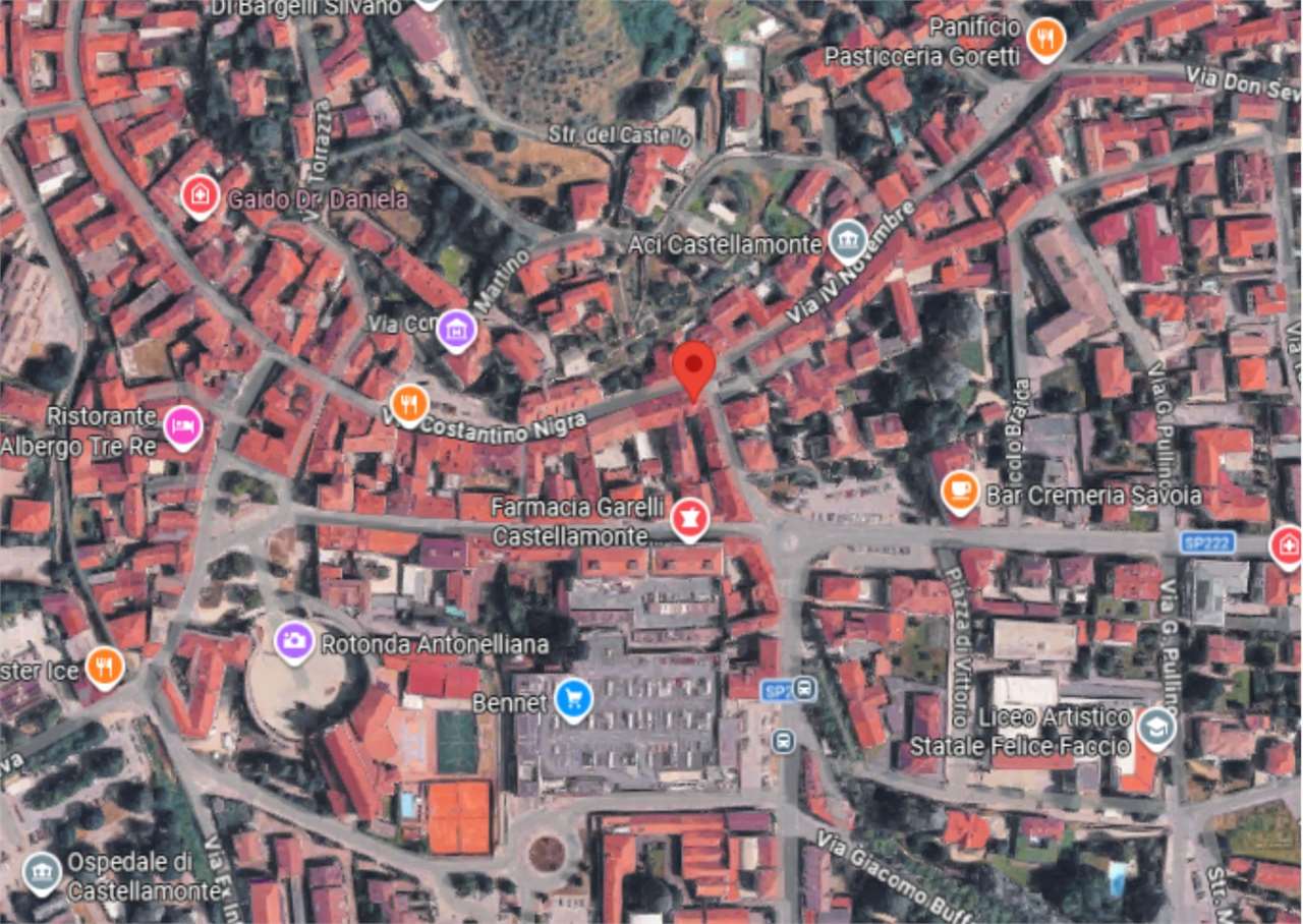ABITAZIONE ALL’ASTA A CASTELLAMONTE IN VIA COSTANTINO NIGRA 84