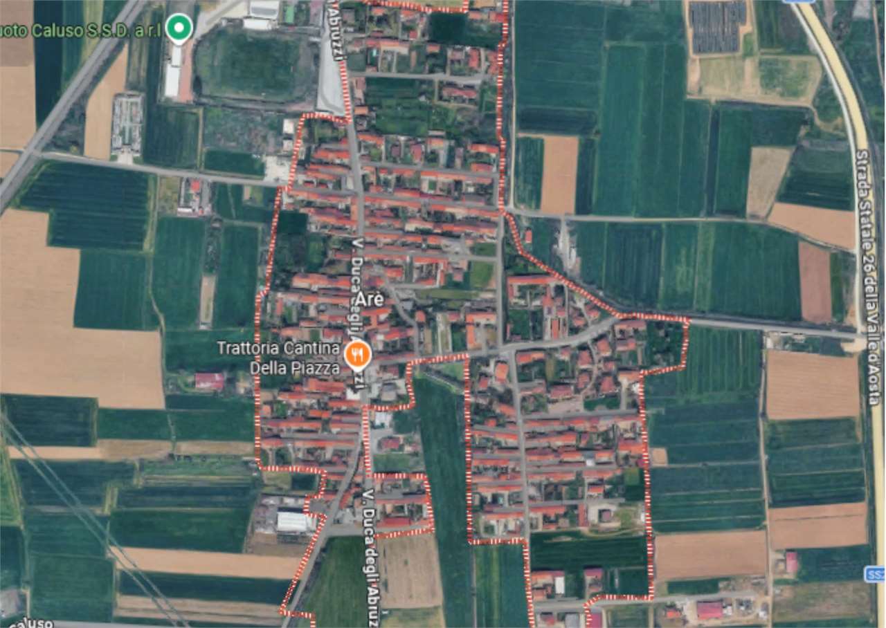TERRENO ALL’ASTA A CALUSO IN FRAZIONE ARE’