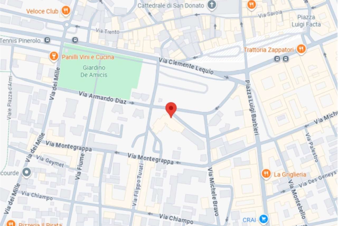 ABITAZIONE ALL’ASTA A PINEROLO IN PIAZZA SOLFERINO 16