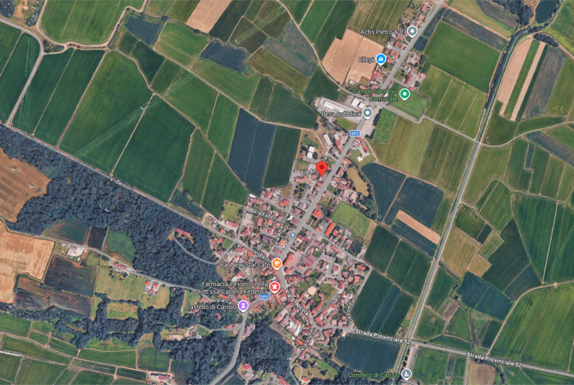 ABITAZIONE ALL’ASTA A CARISIO IN VIA AMENDOLA 32