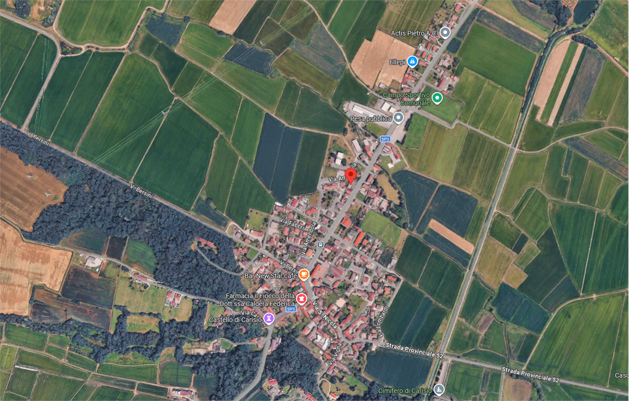 ABITAZIONE ALL’ASTA A CARISIO IN VIA AMENDOLA 32
