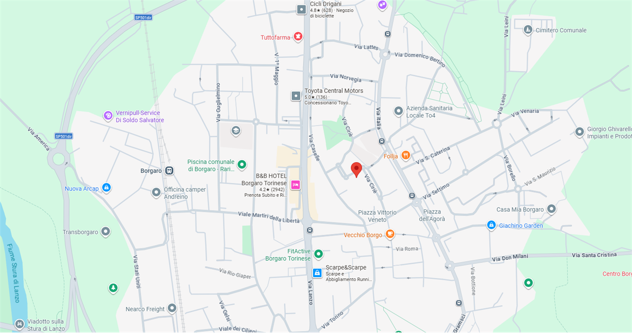 GARAGE ALL’ASTA A BORGARO T.SE IN VIA LUSSEMBURGO 9