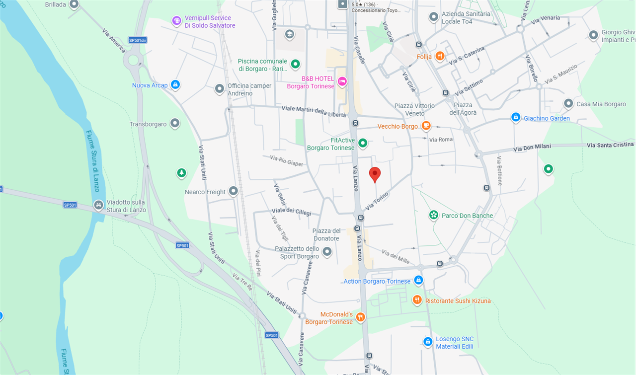 POSTO AUTO ALL’ASTA A BORGARO T.SE IN VIA TORINO 68