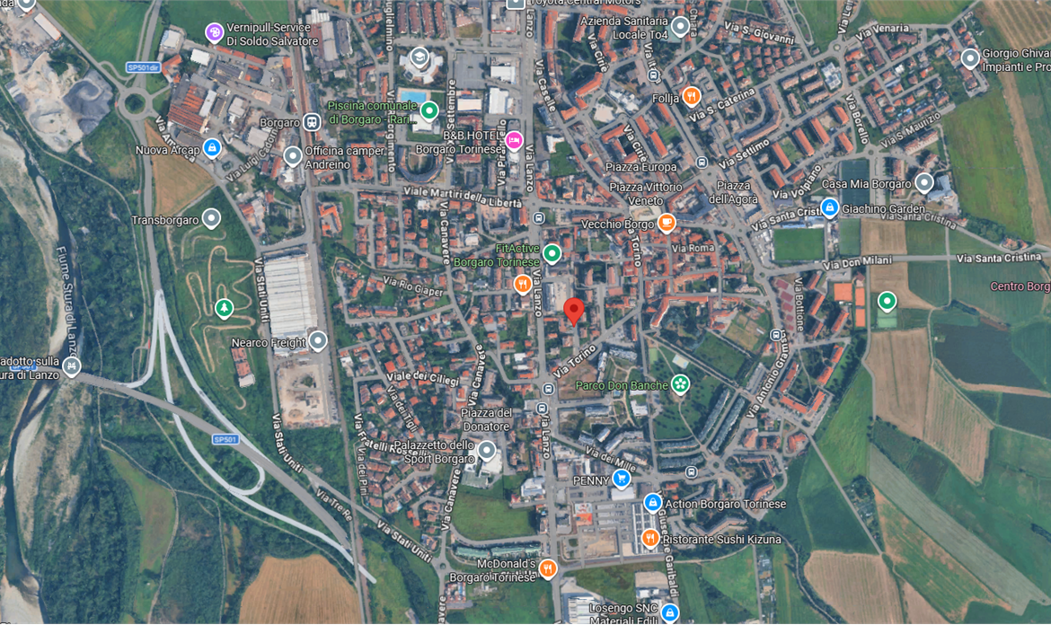 POSTO AUTO ALL’ASTA A BORGARO T.SE IN VIA TORINO 68