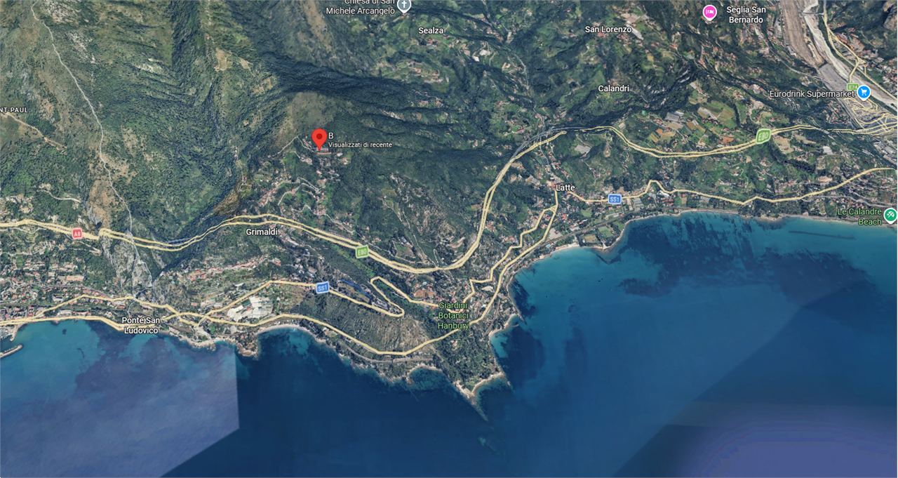 ABITAZIONE ALL’ASTA A VENTIMIGLIA IN VIA ALPE SUMMA 7/D