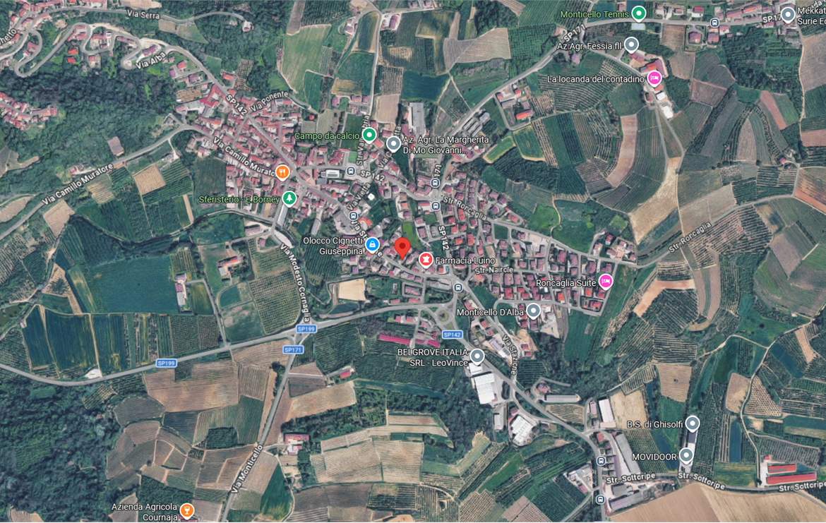 ABITAZIONE ALL’ASTA A MONTICELLO D’ALBA IN VIA STAZIONE 33
