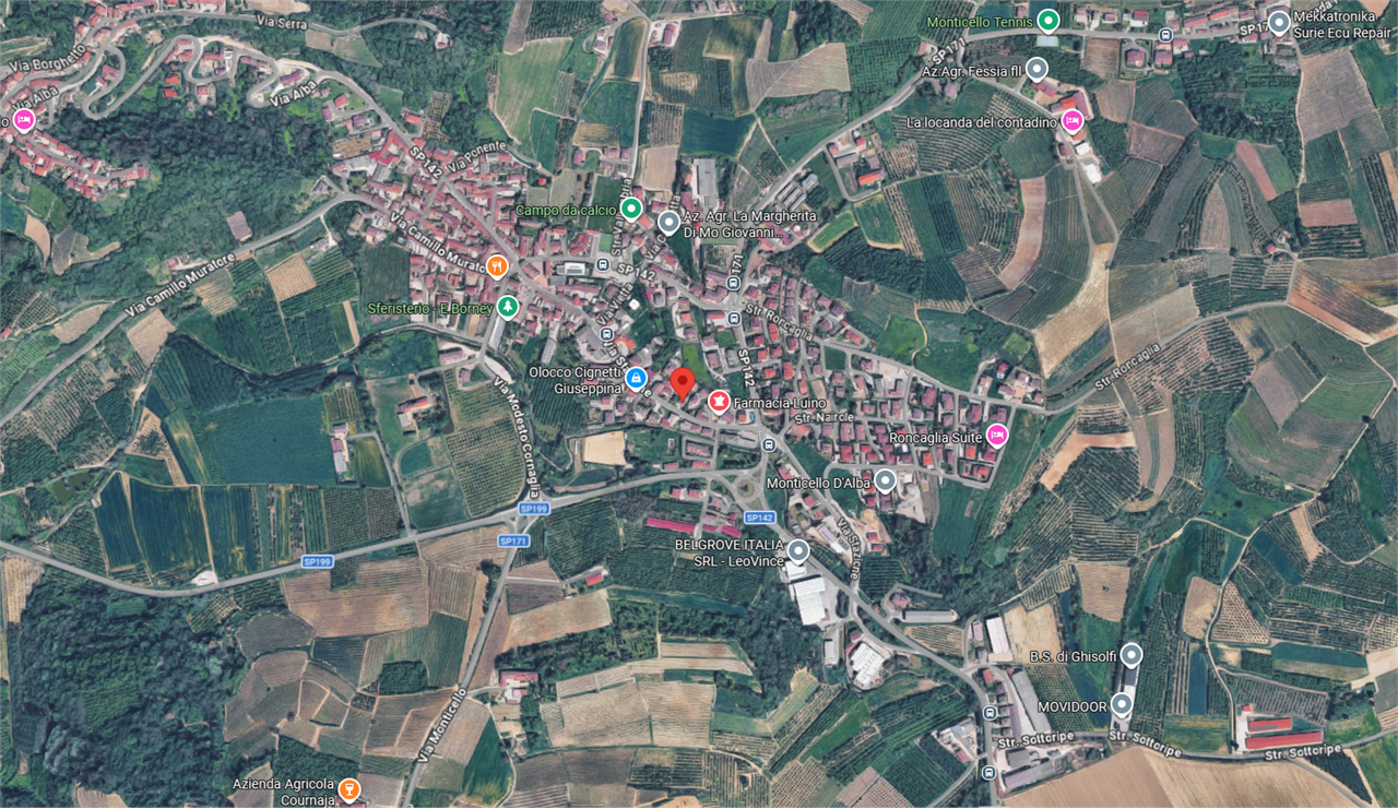 ABITAZIONE ALL’ASTA A MONTICELLO D’ALBA IN VIA STAZIONE 33