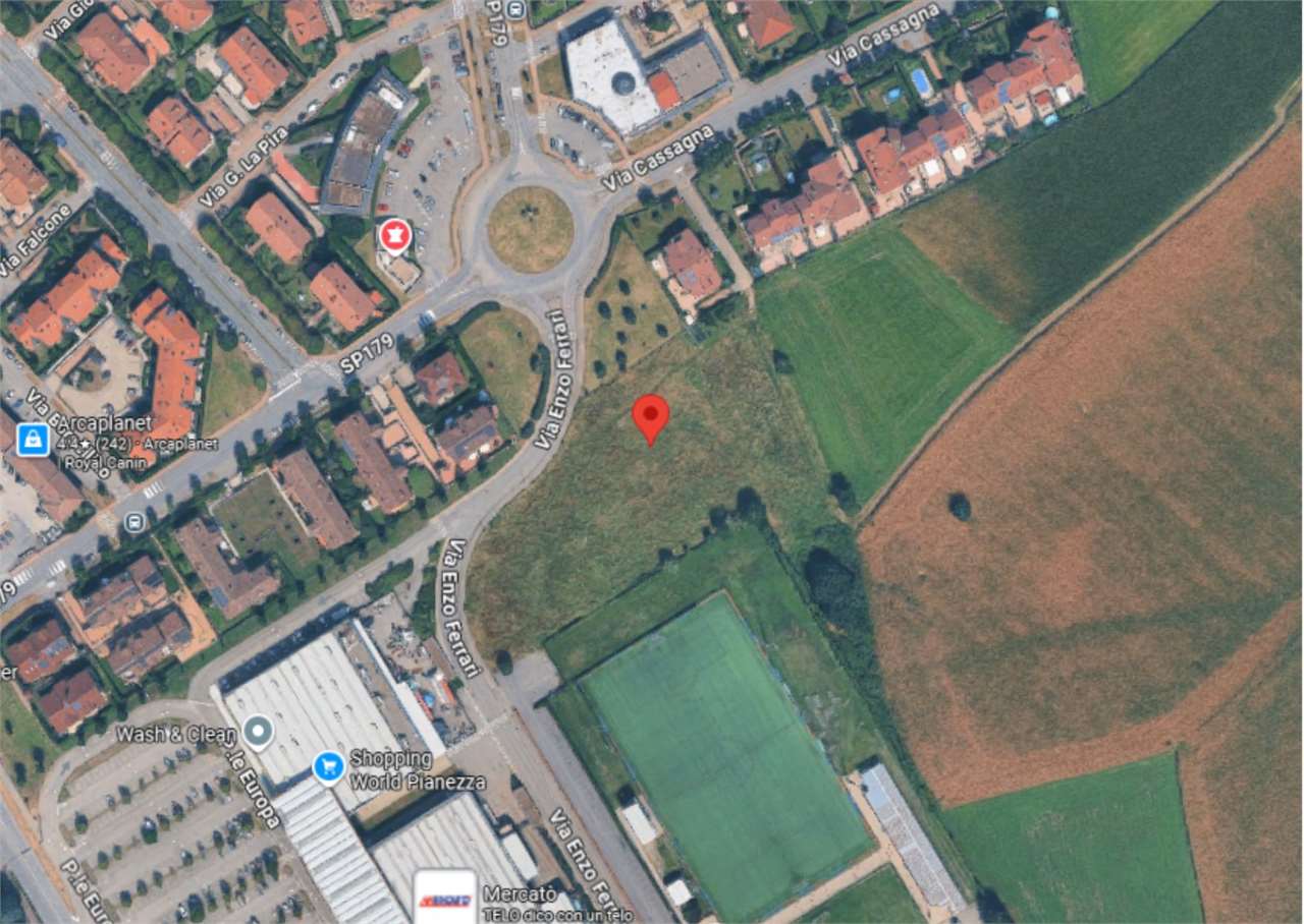 TERRENO ALL’ASTA A PIANEZZA IN VIA ENZO FERRARI