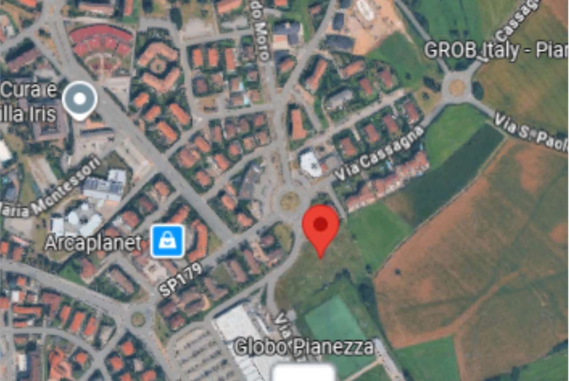 TERRENO ALL’ASTA A PIANEZZA IN VIA ENZO FERRARI