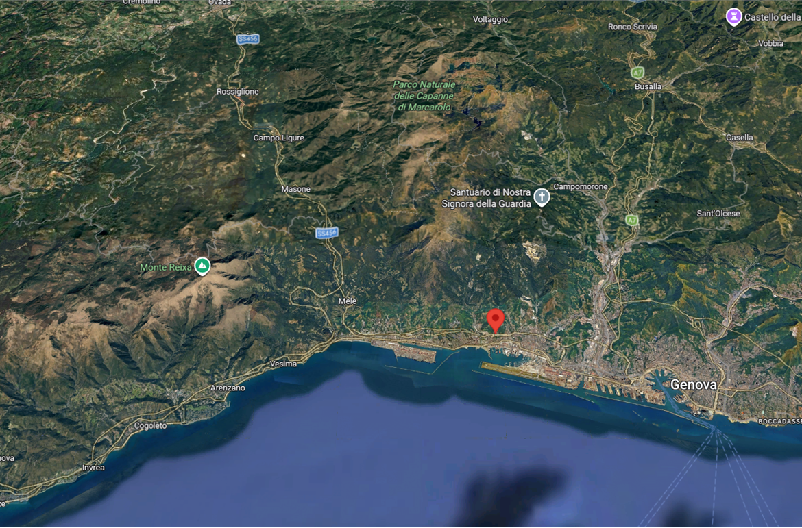ABITAZIONE ALL’ASTA A GENOVA IN VIALE VILLA GAVOTTI 121