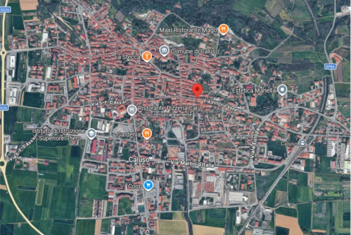 ABITAZIONE ALL’ASTA A CALUSO IN VIA VITTORIO VENETO 45