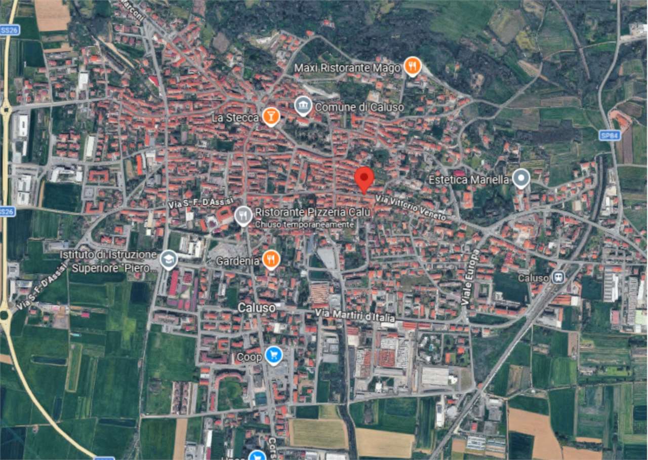 ABITAZIONE ALL’ASTA A CALUSO IN VIA VITTORIO VENETO 45