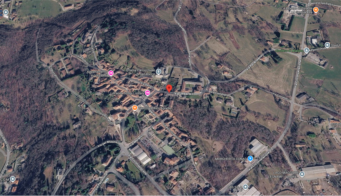 CONVENTO ALL’ASTA A MIASINO IN VIA UMBERTO I 18