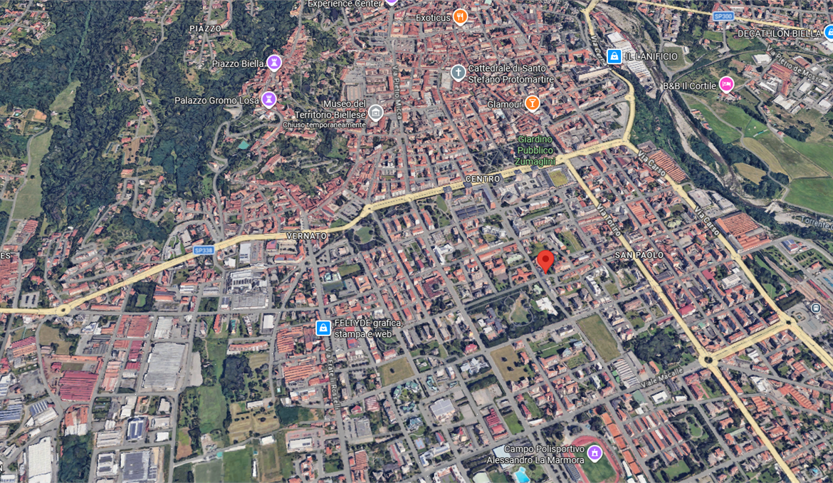 ABITAZIONE ALL’ASTA A BIELLA IN VIA SANT’EUSEBIO 32
