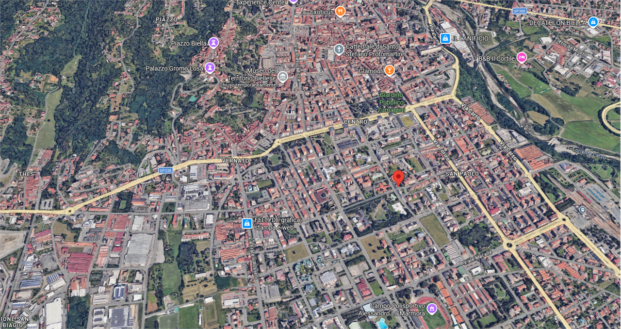 ABITAZIONE ALL’ASTA A BIELLA IN VIA SANT’EUSEBIO 32