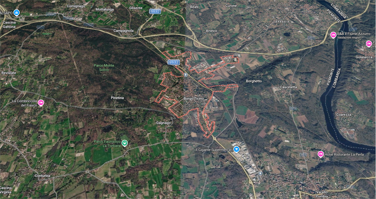 TERRENO EDIFICABILE ALL’ASTA A BORGO TICINO