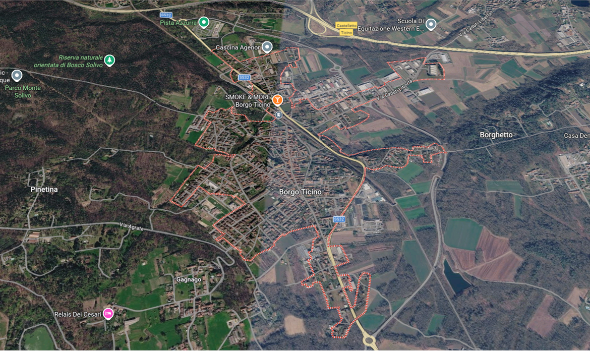 TERRENO EDIFICABILE ALL’ASTA A BORGO TICINO