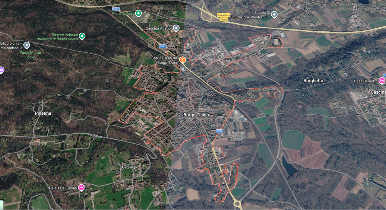 TERRENO EDIFICABILE ALL’ASTA A BORGO TICINO