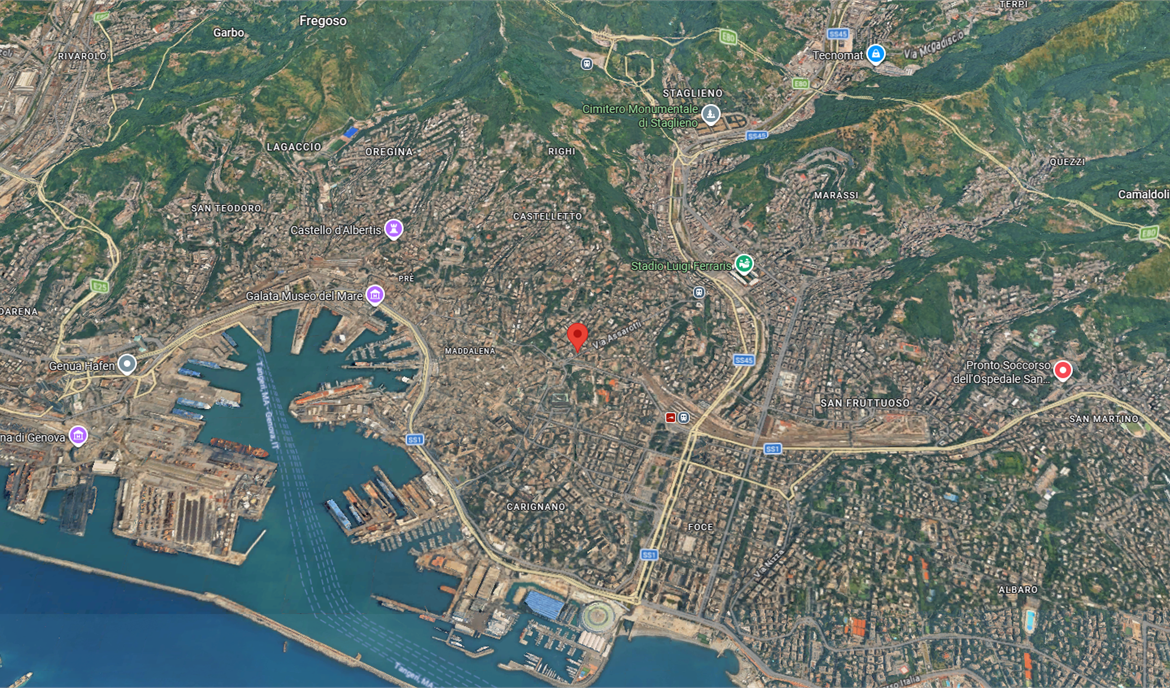 ABITAZIONE ALL’ASTA A GENOVA IN VIA ASSAROTTI 26/1
