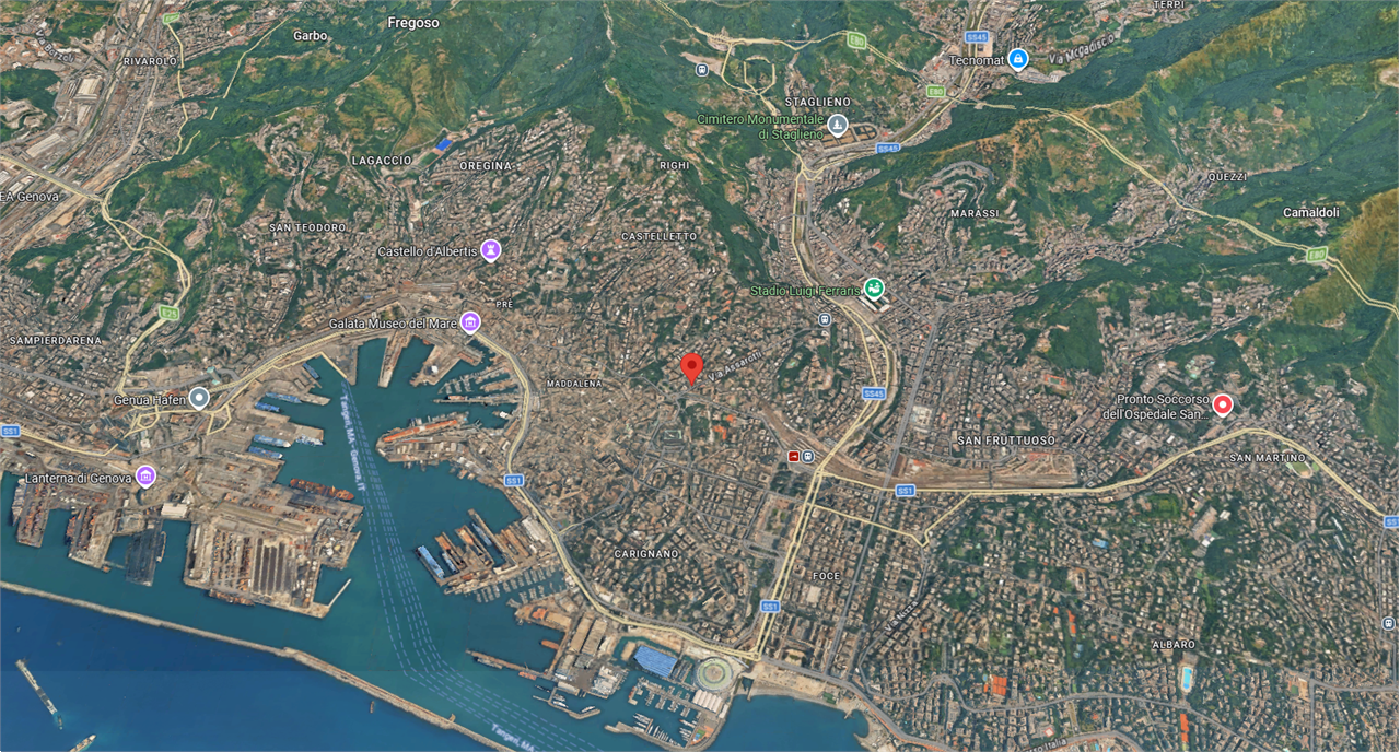 ABITAZIONE ALL’ASTA A GENOVA IN VIA ASSAROTTI 26/1