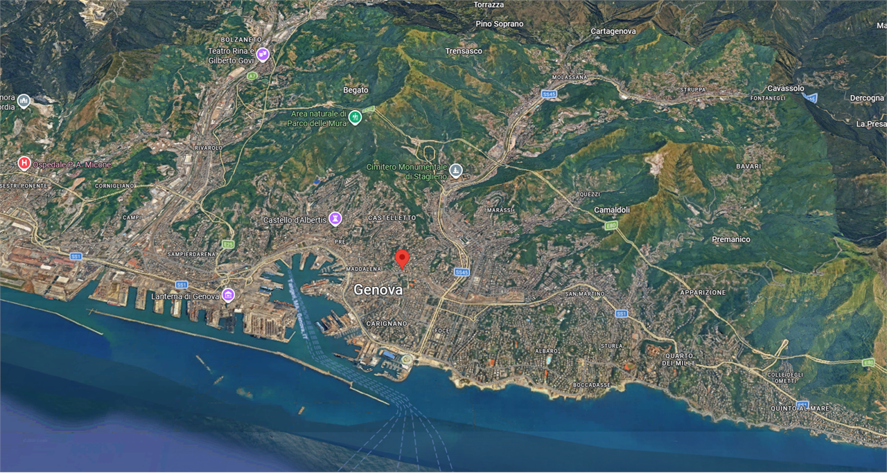 ABITAZIONE ALL’ASTA A GENOVA IN VIA ASSAROTTI 26/1