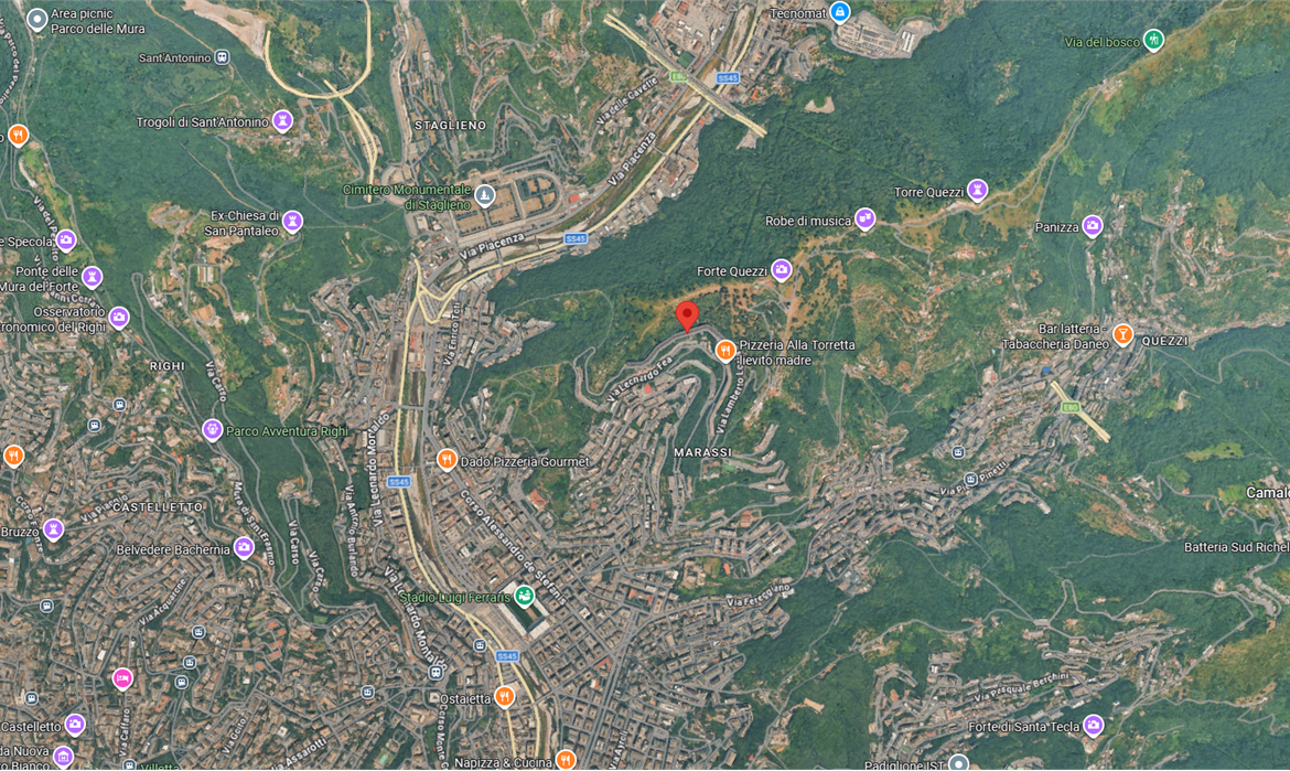 ABITAZIONE ALL’ASTA A GENOVA IN VIA LAMBERTO LORIA 261/4