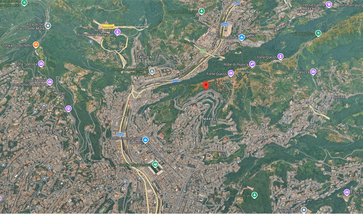 ABITAZIONE ALL’ASTA A GENOVA IN VIA LAMBERTO LORIA 261/4