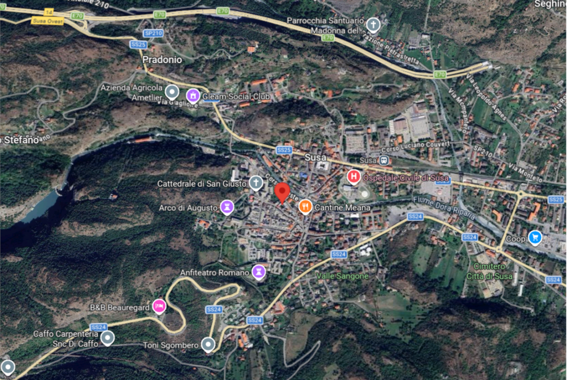 ABITAZIONE ALL’ASTA A SUSA IN VIA FANCESCO ROLANDO 42