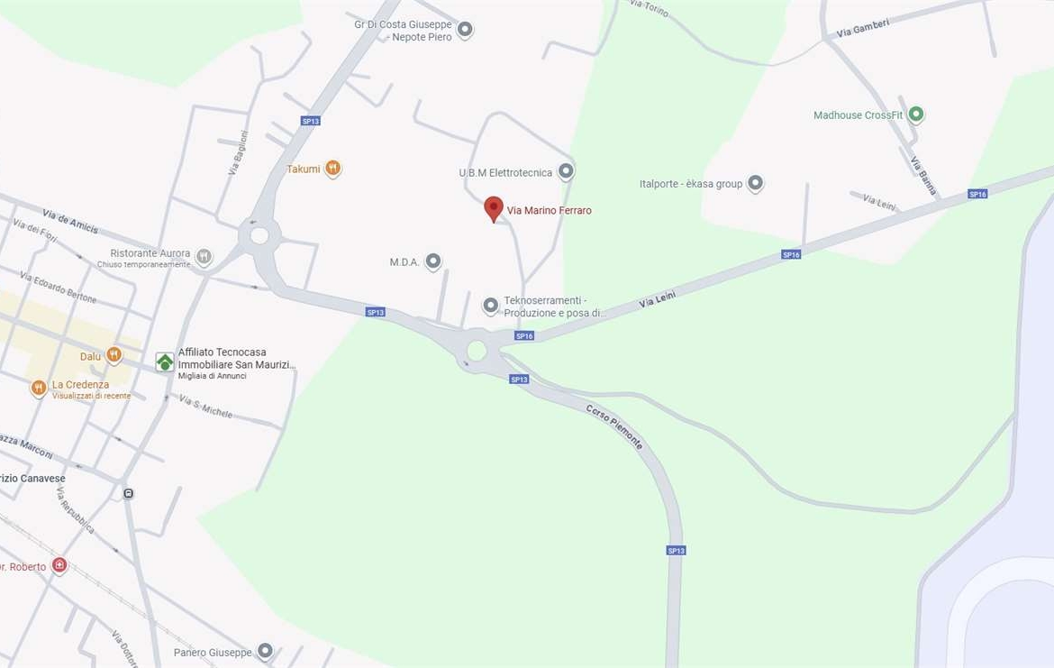 TERRENO ALL’ASTA A SAN MAURIZIO CANAVESE IN VIA MARINO FERRARO