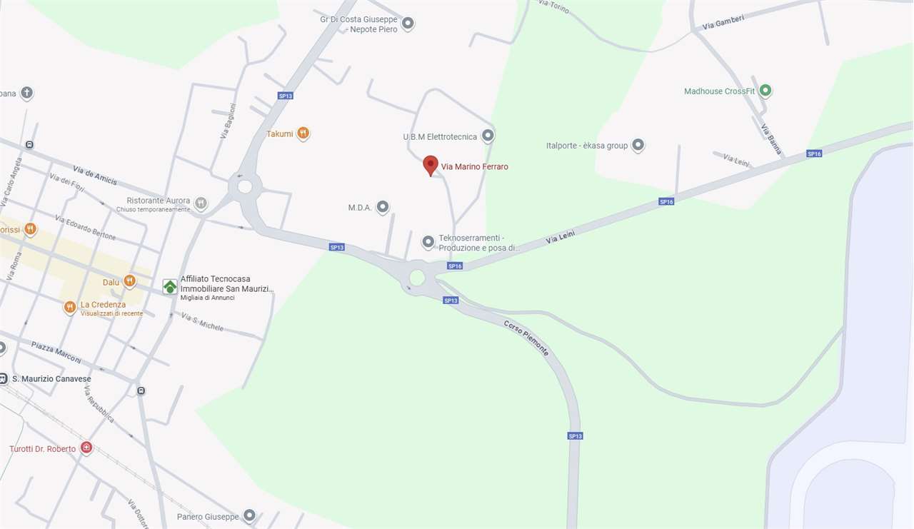 TERRENO ALL’ASTA A SAN MAURIZIO CANAVESE IN VIA MARINO FERRARO
