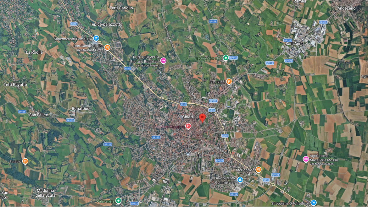ABITAZIONE ALL’ASTA A CHIERI IN VICOLO BORDINO 6